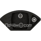 Кухонная мойка DR.GANS Габи (1015х510х217) Черный (25.050.E1015.407)