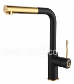 Смеситель RIVELATO Albano nero oro