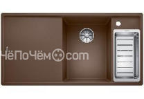 Кухонная мойка BLANCO 522155 BLANCO AXIA III 6 S мускат чаша справа доска стекло