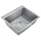 Кухонная мойка MILACIO Murcia 60 Cuarzo MC.77013 серый металлик