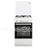 Плита DELUXE 5040.32г (кр) ЧР белый (стеклянная крышка)