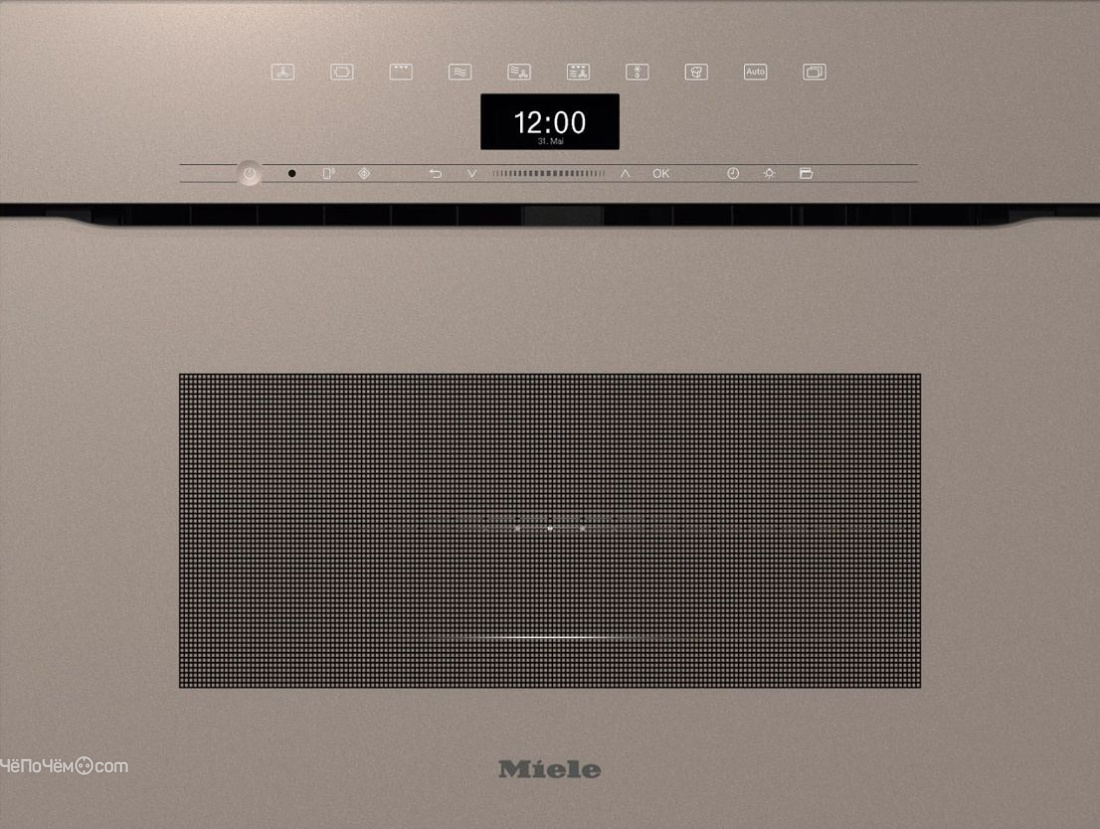 Духовой шкаф MIELE H7440BMX Pearl beige
