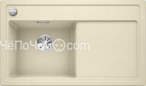 Кухонная мойка Blanco ZENAR 45S-F (чаша слева) SILGRANIT жасмин с кл.-авт. InFino (арт.523823)