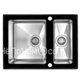Кухонная мойка ZORG GS 6750-2 черный